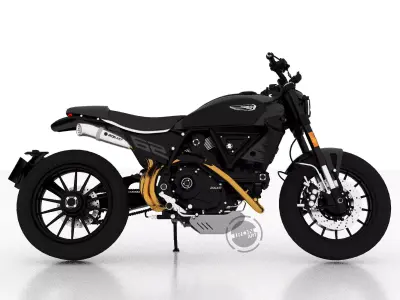 Ducati Scrambler Next Gen 3D model