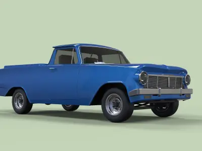 Holden EJ UTE 1963 3D model