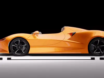 McLaren Elva 3D model