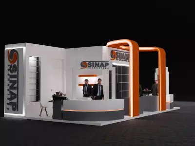 sinap exhibition 3D model