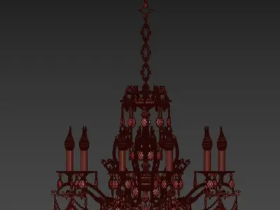 Chandelier Sorrento E 1 1 10 601 A 3D model