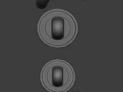 Trophy Truck Shock Package 3D model