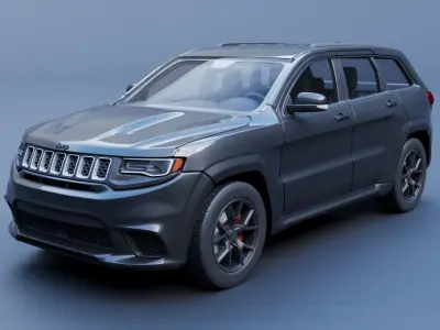 Jeep Grand Cherokee Trackhawk  3D print model