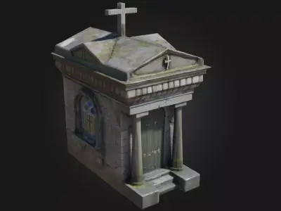 Mausoleum Mystery  A Tomb Shrouded in Secrets 3D model