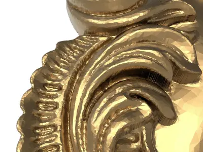  decorative pattern ready for 3D printing 3D model 212