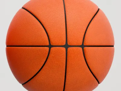Realistic Basketball 3D Model  3D model