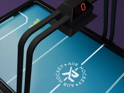 Urban Air-Hockey Table 3D model