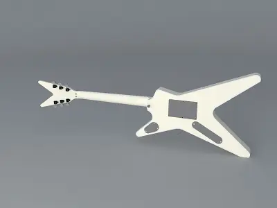 Dean ML Dimebag model guitar Free 3D model