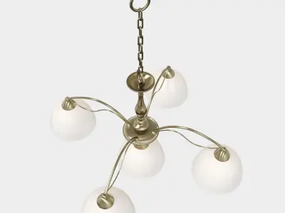 Chandelier Blitz 3847-45 Bronze Free 3D model