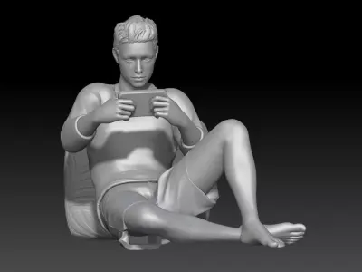 Gaming Consoles boy 4 3D print model