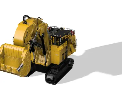 Hidraulyc Shovel CAT 6090FS  3D print model