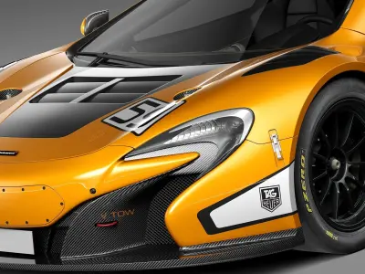 Mclaren 650S GT3 2015 3D model