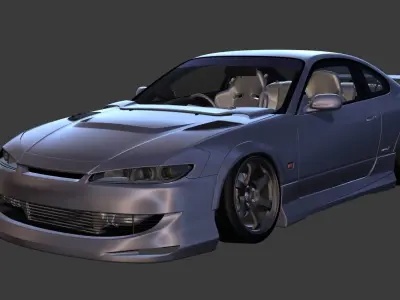 URAS Type 1-2-3 Megapack GT7 S15 3D model