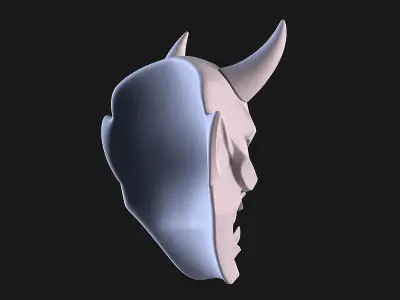 Hannya Mask 3D print model