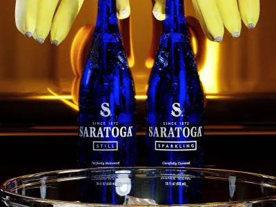 Saratoga  Water  Ashton hall pack  3D model