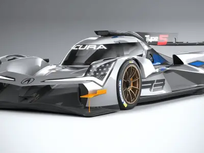 Acura ARX-06 Racecar 2023 3D model