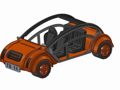 3d Printer Car Model 3D print model