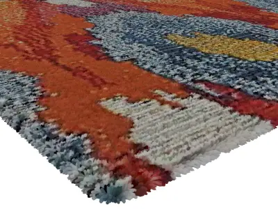 Rug Set 1745 3D model