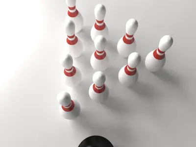 Bowling Sets 3D model