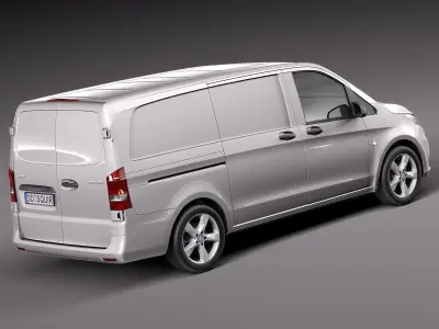 Mercedes-Benz Vito Panel Van 2016 3D model