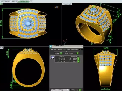 Man Wedding Ring 3D print model purchase