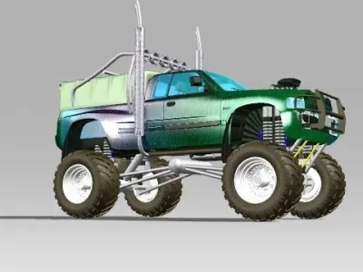 Dodge  Bigfoot 3D model