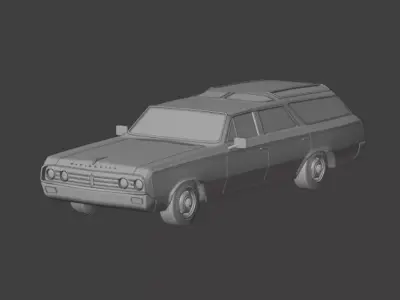 Oldsmobile Vista Cruiser 1964 3D print model