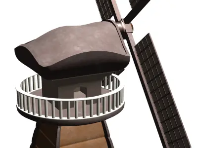 winkmill 3D model 3D model