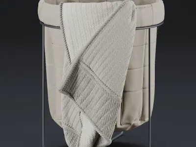 Laundry basket 3D model