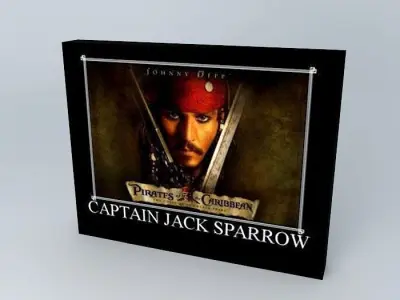 JACK SPARROW   3D Mask Free 3D model
