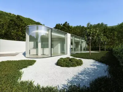 LUGANO HOUSE sketchup 3D model
