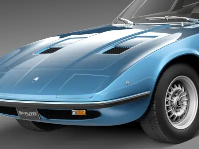 Maserati Indy 1973 3D model