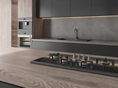 kitchen set 28  3D model