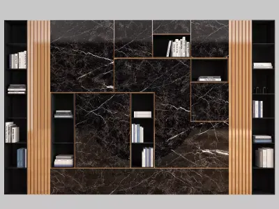 Marble Shelf 3D model