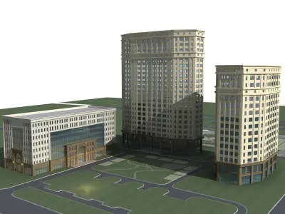 Building 85 3D model