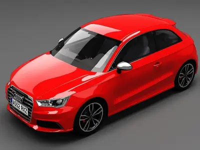 Audi S1 3D model