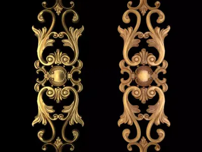 Decorative Ornaments - 06 3D model