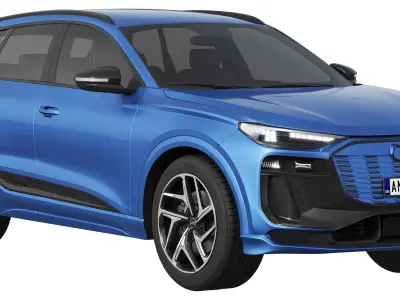 Audi Q6 e-tron 3D model