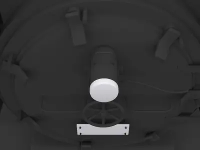 Train Engine Free 3D model