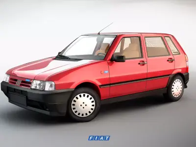 Fiat Uno 3D model