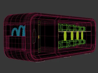 Technogym Bench 3D model