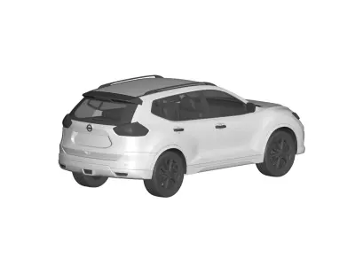Nissan Rogue 3D model