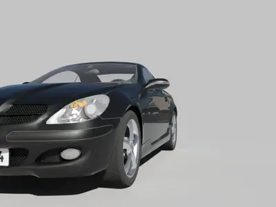Mercedes-Benz SLK 200 3d Model 3D model