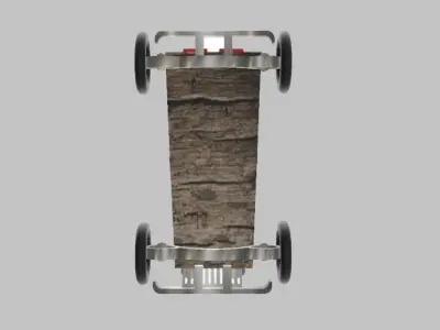 Soapbox Racing Car 1 3D model