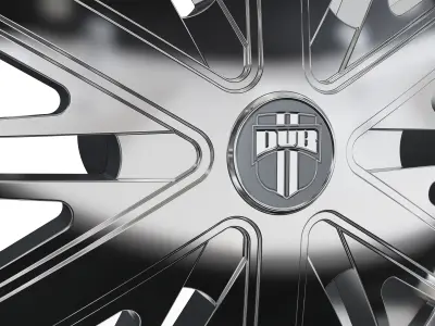 DUB STAXX WHEEL 3D MODEL 3D print model