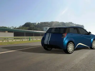 CeGo rallyGo city Concept 3D model