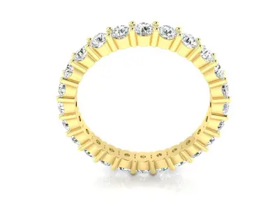 Ring M20 The luxury female ring with gems wedding 3D print model