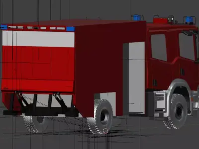Geraetweagen Logistik 3D model