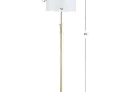 Courtland Adjustable Floor Light Lamp 3D model