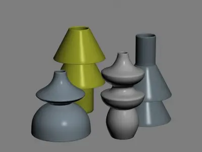 vase 07 3D model buy